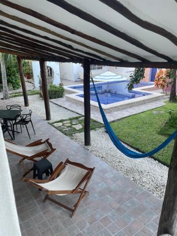 Villa Escondida Guest House Cozumel Downtown ภายนอก รูปภาพ