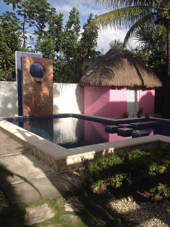 Villa Escondida Guest House Cozumel Downtown ภายนอก รูปภาพ